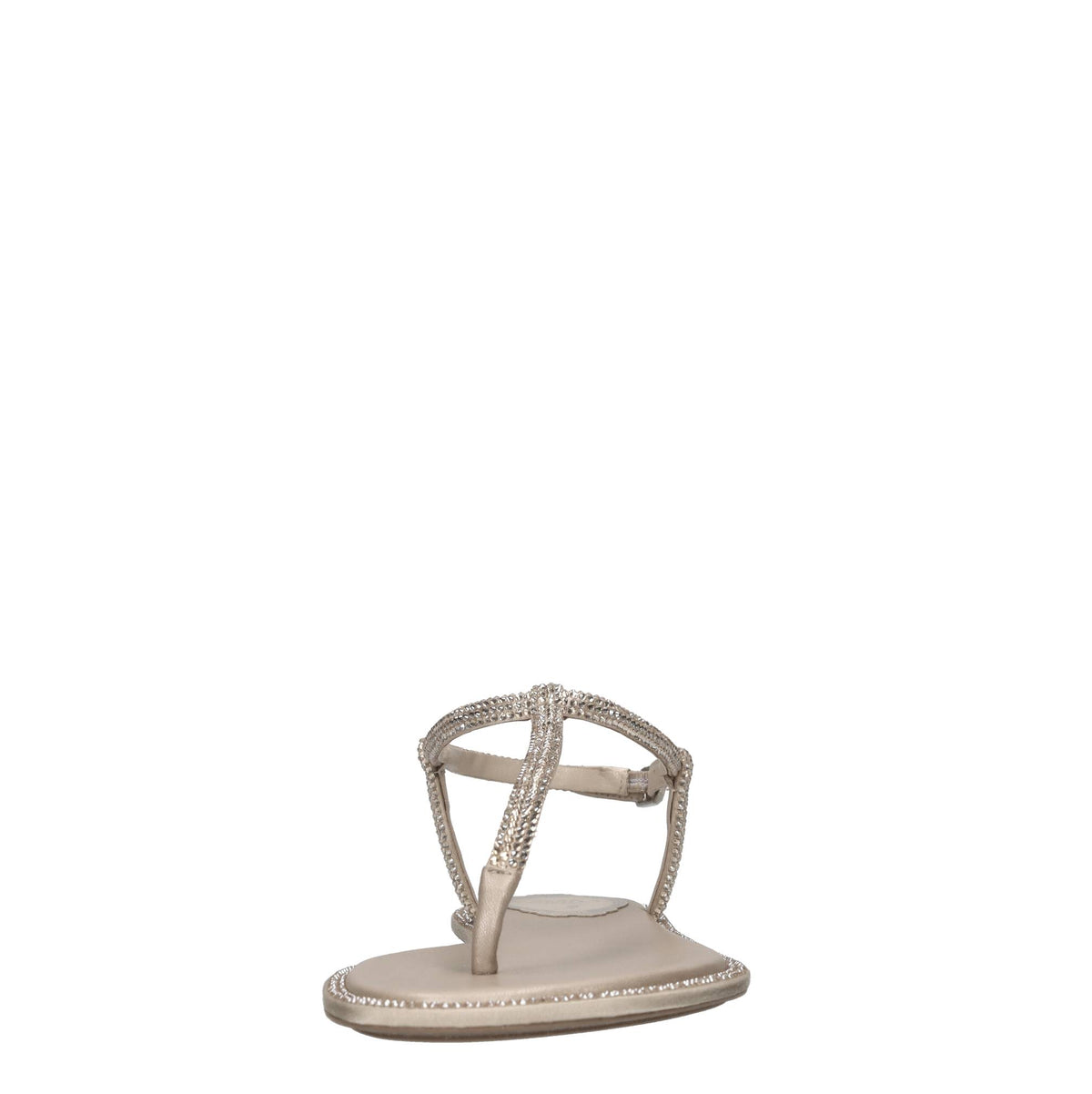 Sandali Diana in pelle e strass 