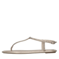 Sandali Diana in pelle e strass 