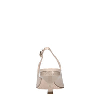 Décolleté slingback in vernice 