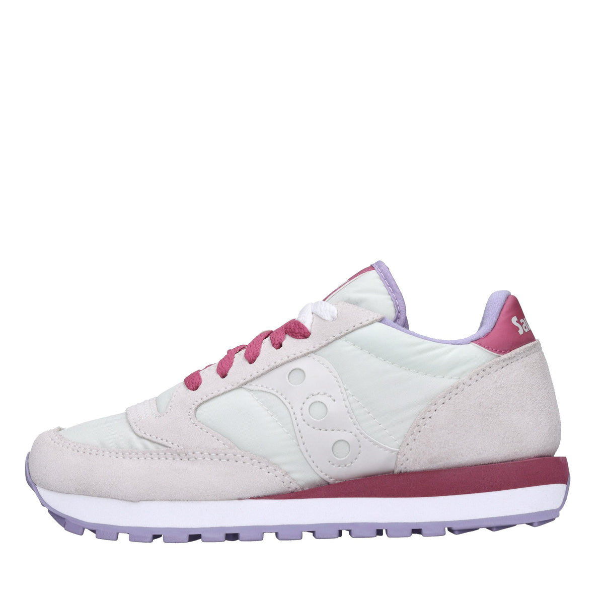 Sneakers in camoscio e tessuto 