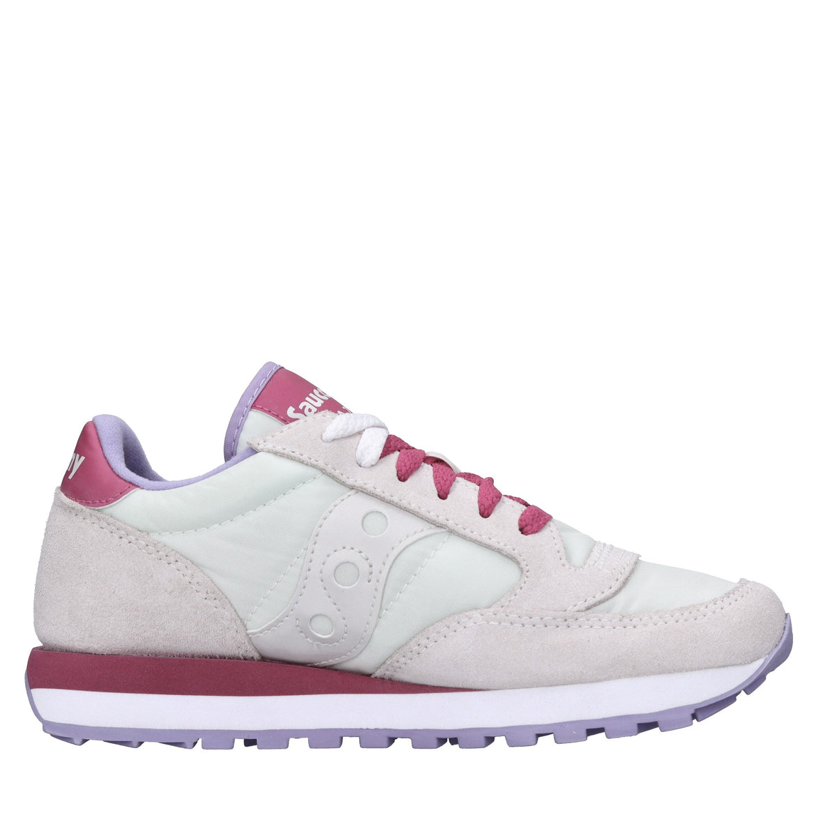 Sneakers in camoscio e tessuto 