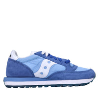Sneakers in camoscio e tessuto 