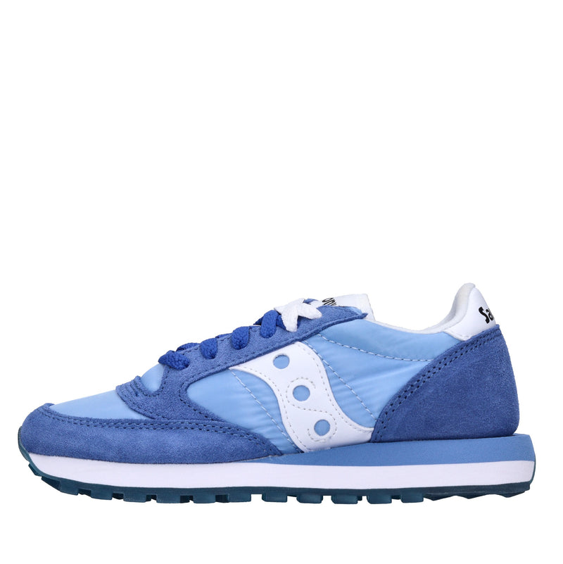 Sneakers in camoscio e tessuto 