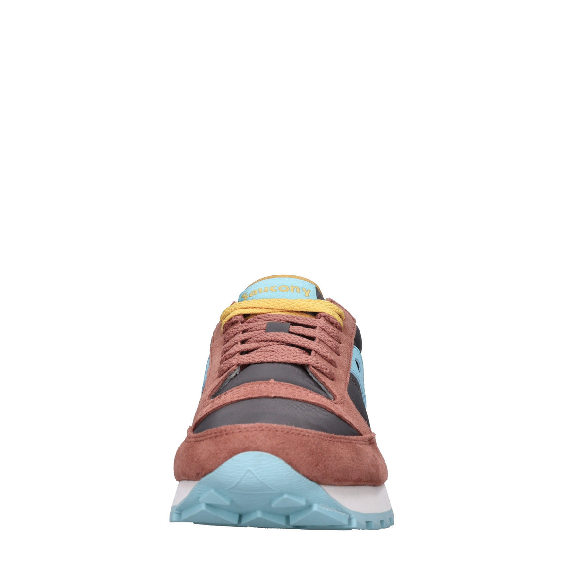 Sneakers in camoscio e tessuto 