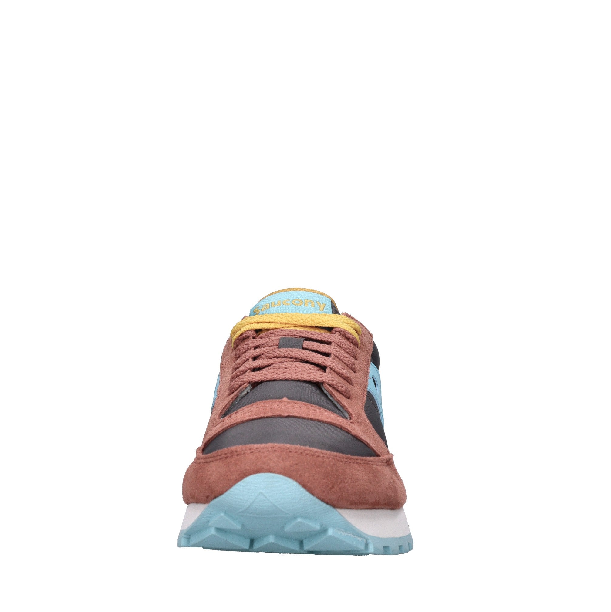 Sneakers in camoscio e tessuto 