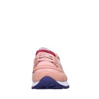 Sneakers in camoscio e tessuto 