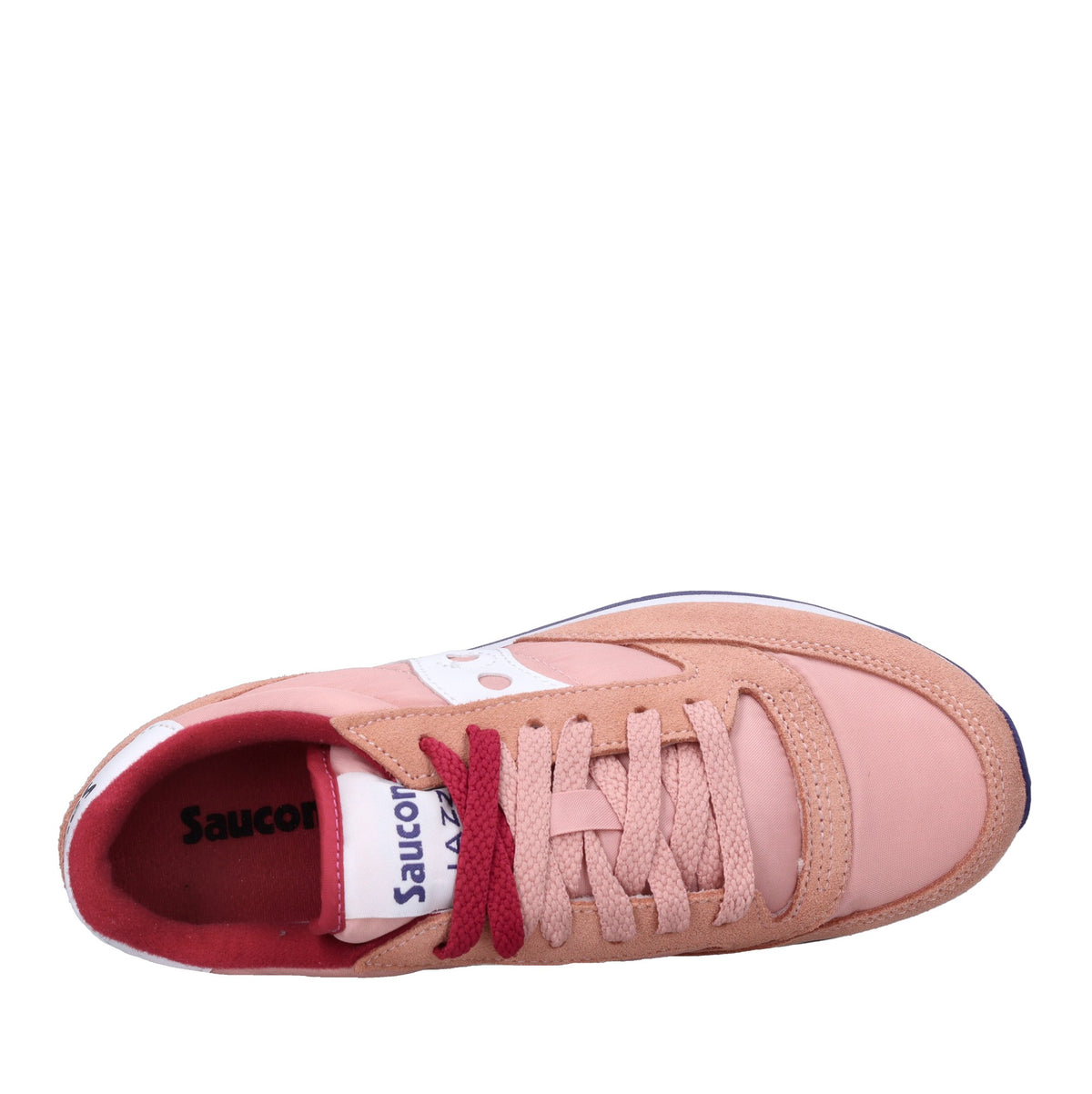 Sneakers in camoscio e tessuto 