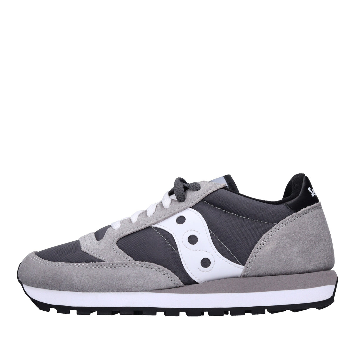 Sneakers in camoscio e tessuto 
