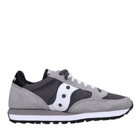 Sneakers in camoscio e tessuto 