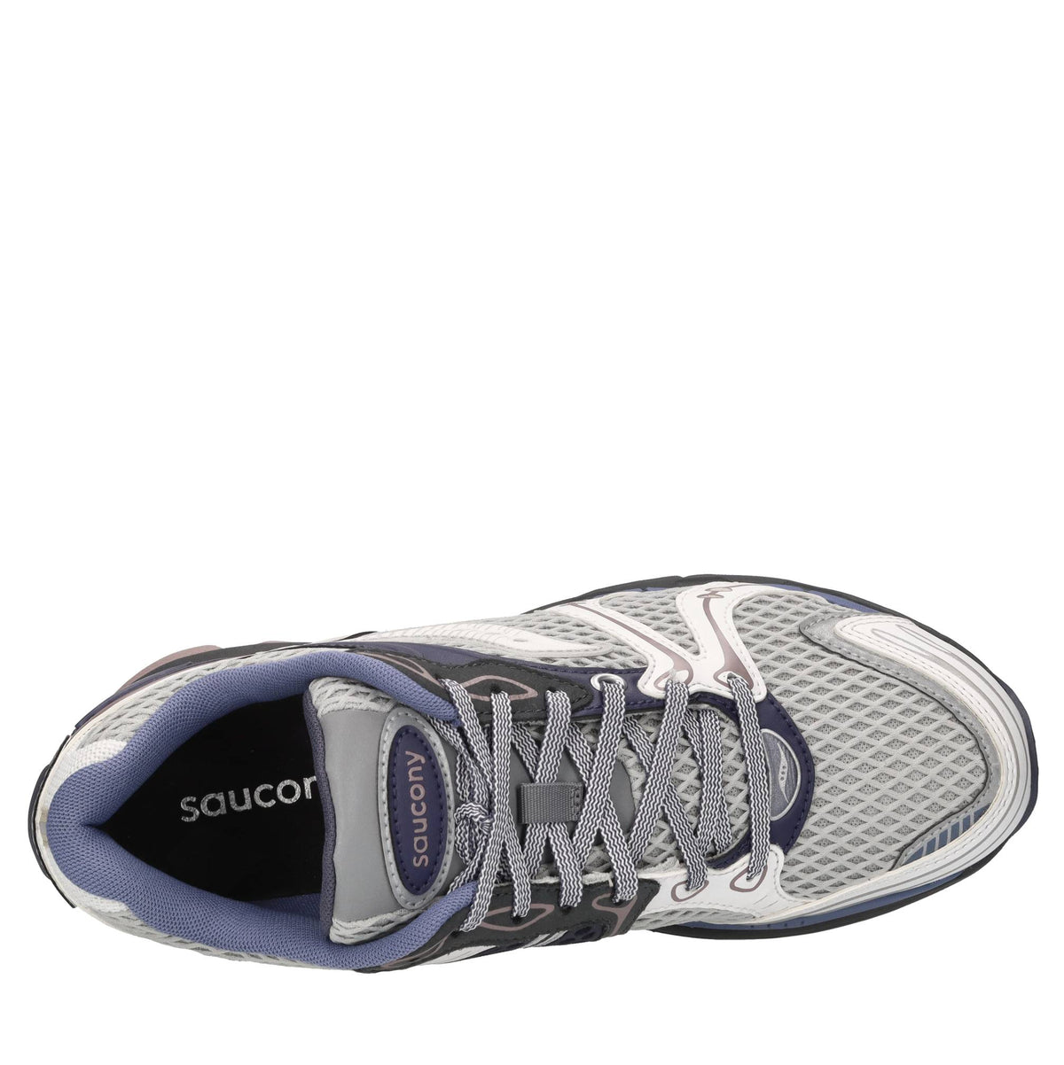 Sneakers in pelle e tessuto 