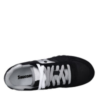 Sneakers in camoscio e tessuto 