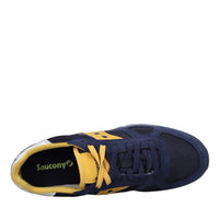 Sneakers in camoscio e tessuto 