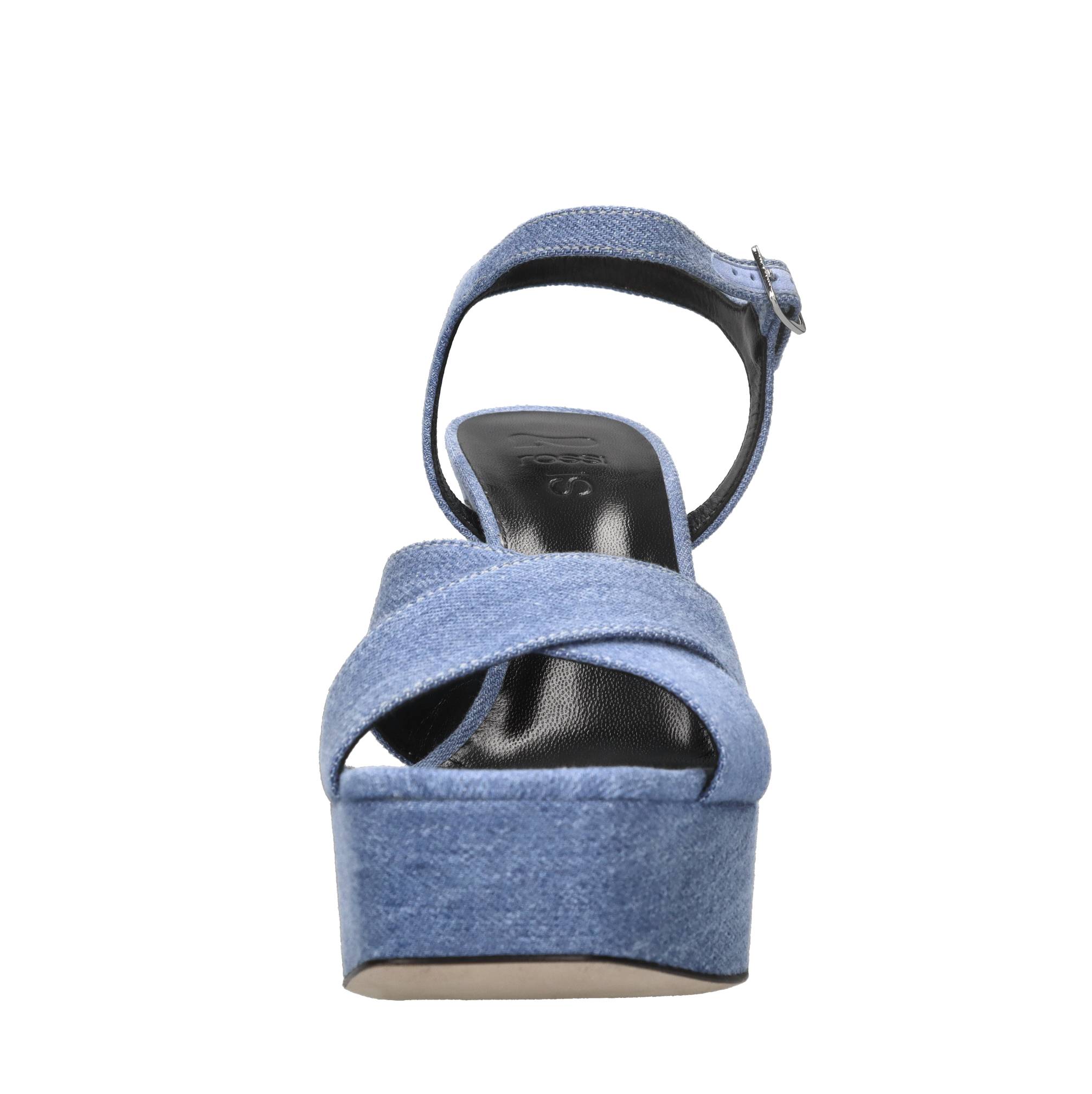 Sandali in denim 