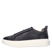 Sneakers in ecopelle e tessuto 