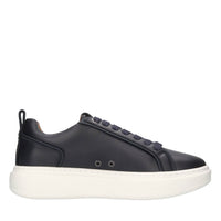 Sneakers in ecopelle e tessuto 