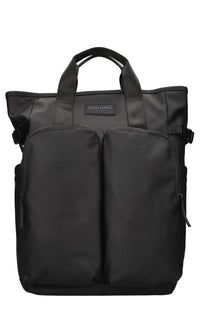 Borsa doppia portabilità in ecopelle 