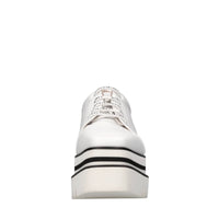 Sneakers Sneak-Elyse in ecopelle e tessuto 