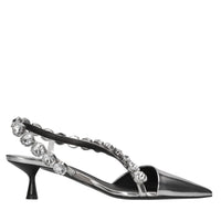 Décolleté slingback Stella Iconic in ecopelle e applicazioni 