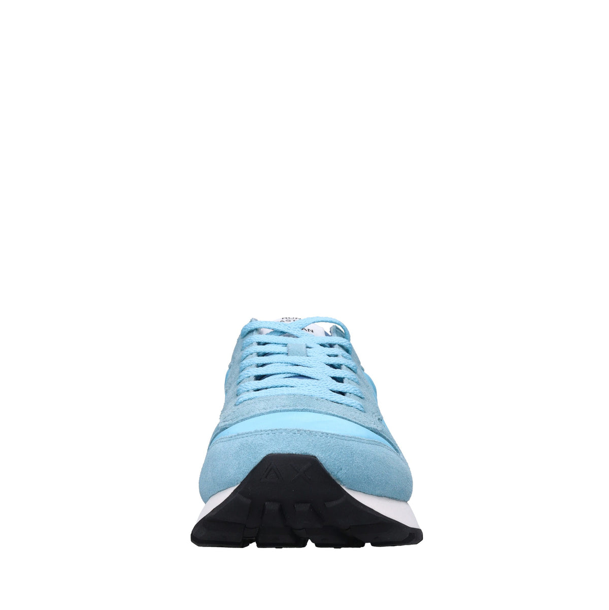 Sneakers in camoscio e tessuto 