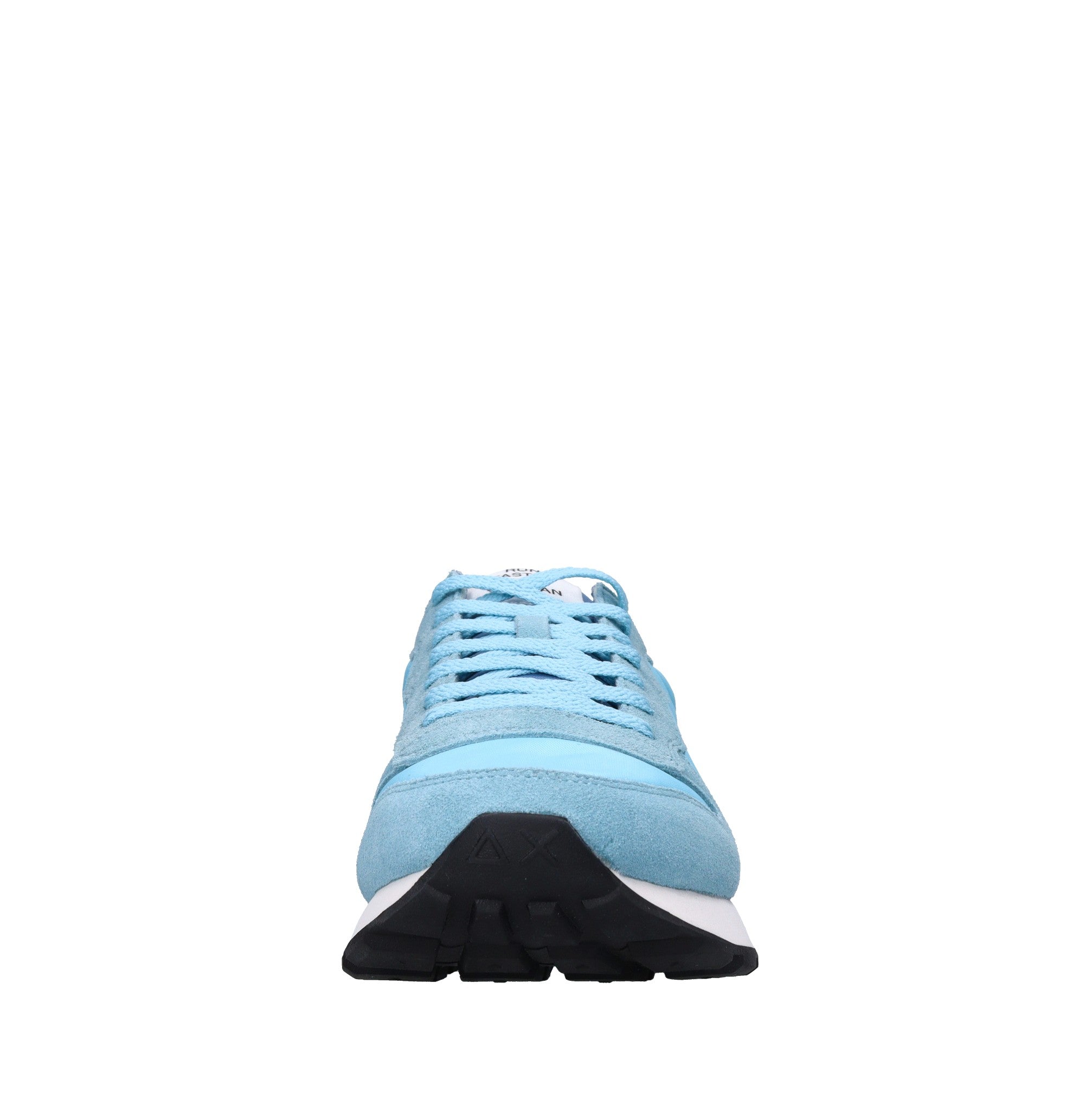 Sneakers in camoscio e tessuto 