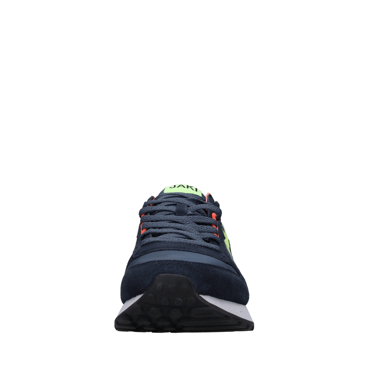 Sneakers in camoscio e tessuto 