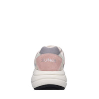 Sneakers in camoscio e tessuto 