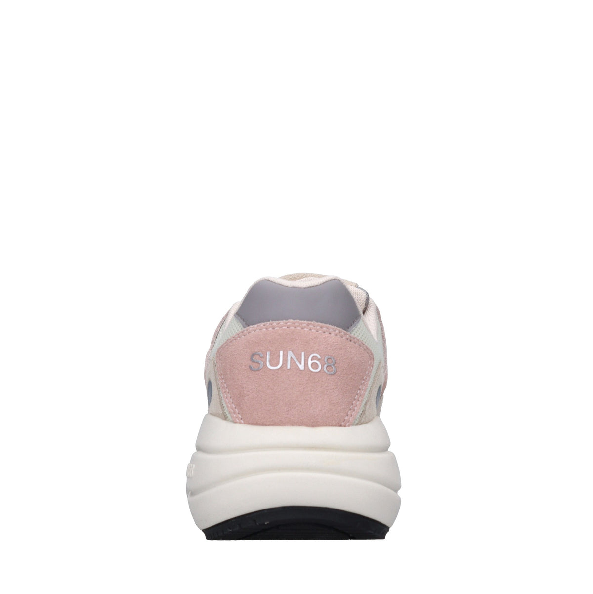 Sneakers in camoscio e tessuto 