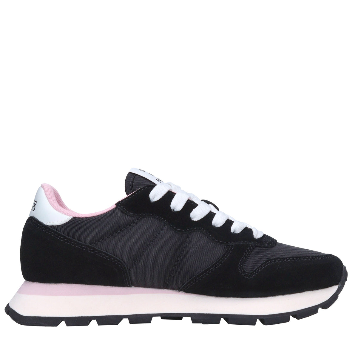 Sneakers in camoscio e pelle 