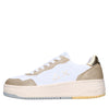 SUN68 Sneakers in glitter e pelle