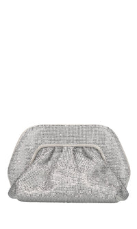 Borsa Gea in tessuto e strass 