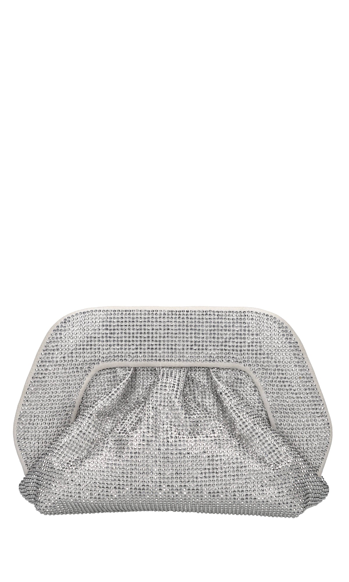 Borsa Gea in tessuto e strass 