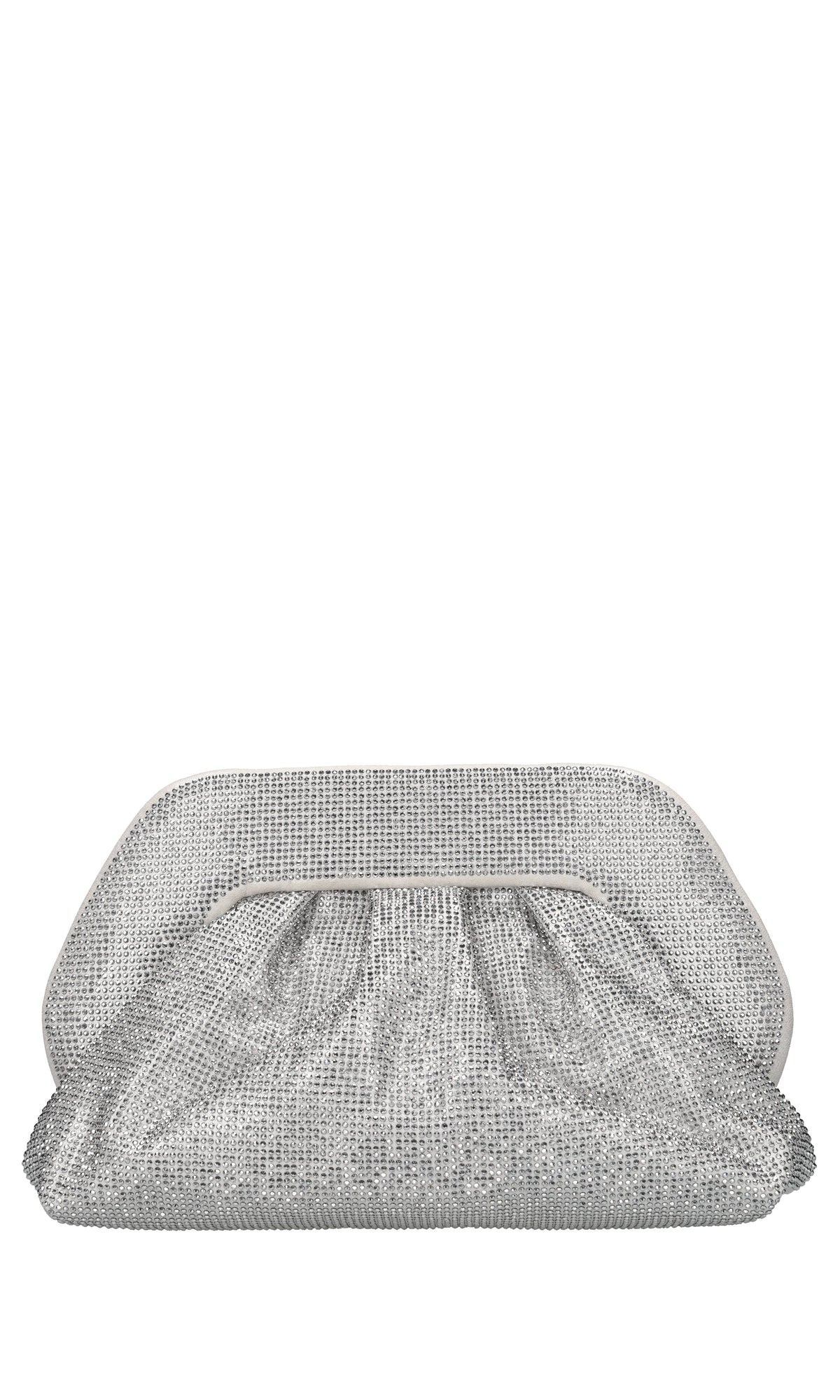 Borsa Tia in tessuto e strass 