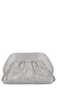 Borsa Tia in tessuto e strass 