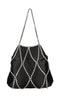 TWENTY FOURHAITCH Borsa Kala in raso e strass