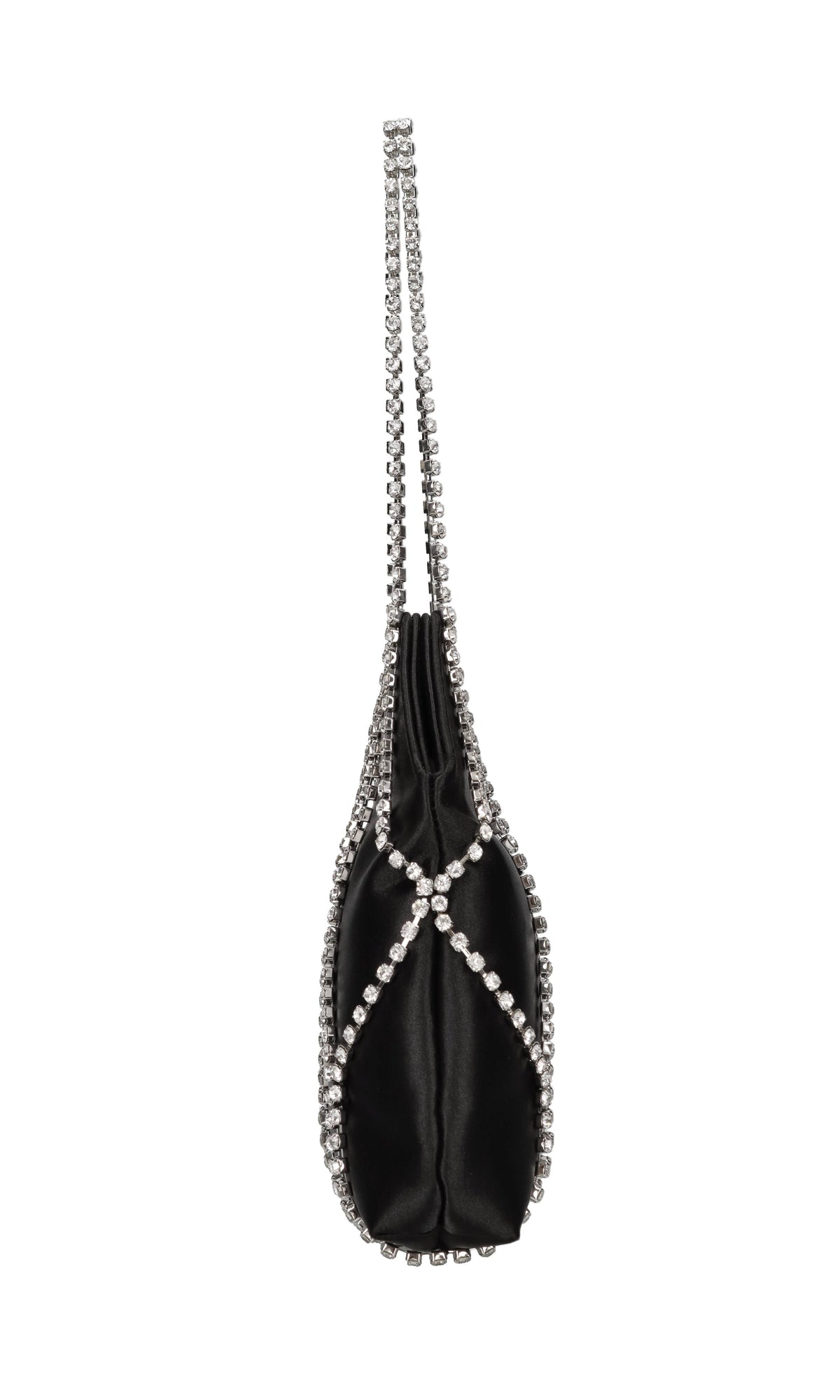 Borsa Kala in raso e strass 