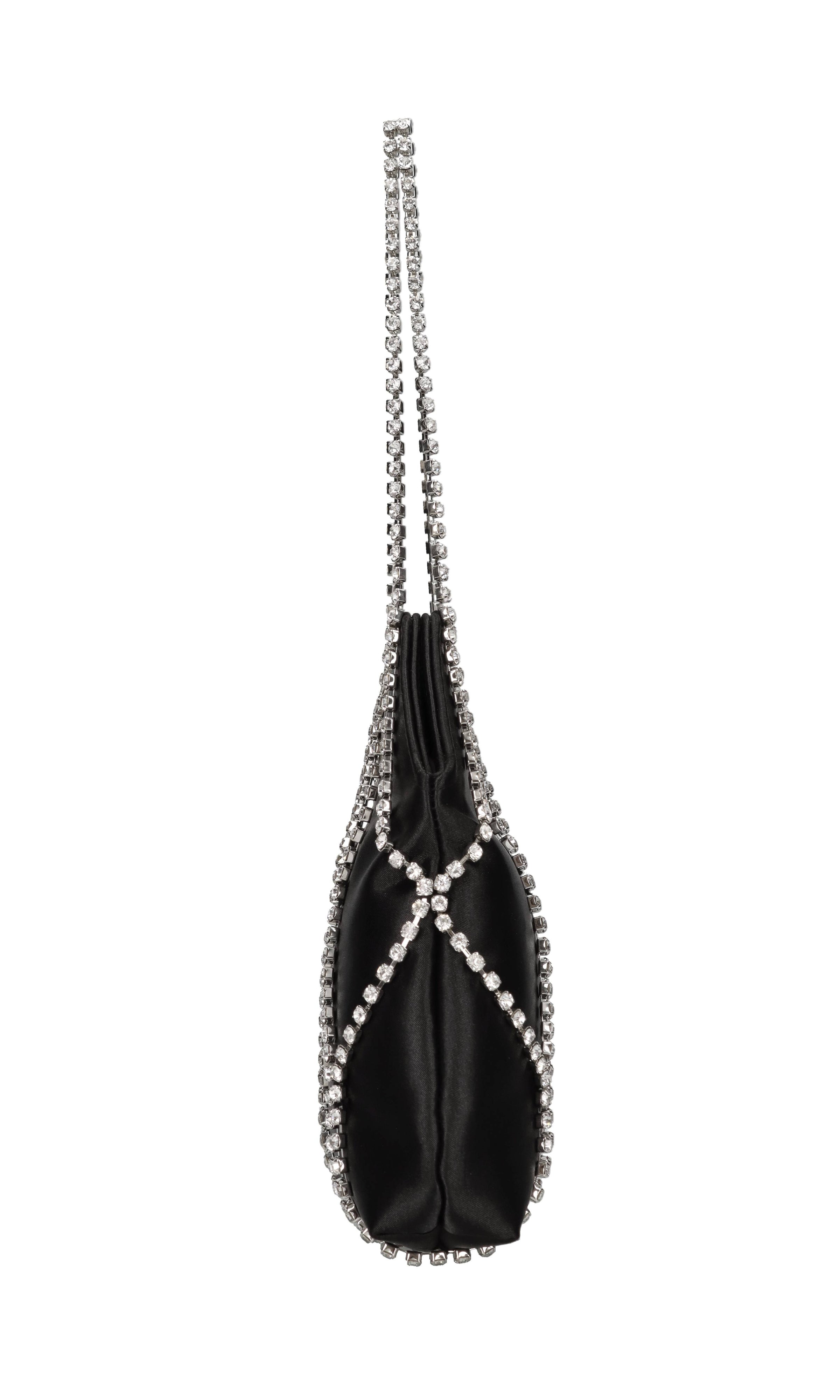 Borsa Kala in raso e strass 
