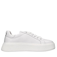 Sneakers in pelle e strass 