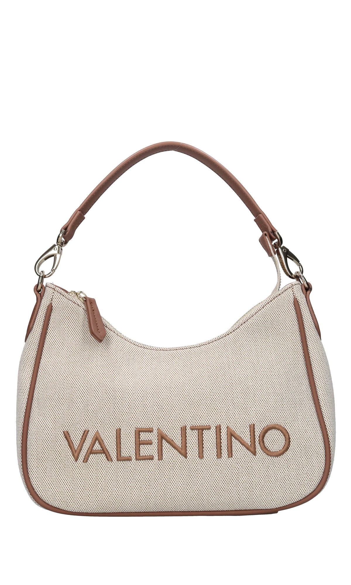 Borsa in tessuto ed ecopelle 