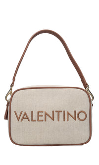 Borsa in tessuto ed ecopelle 