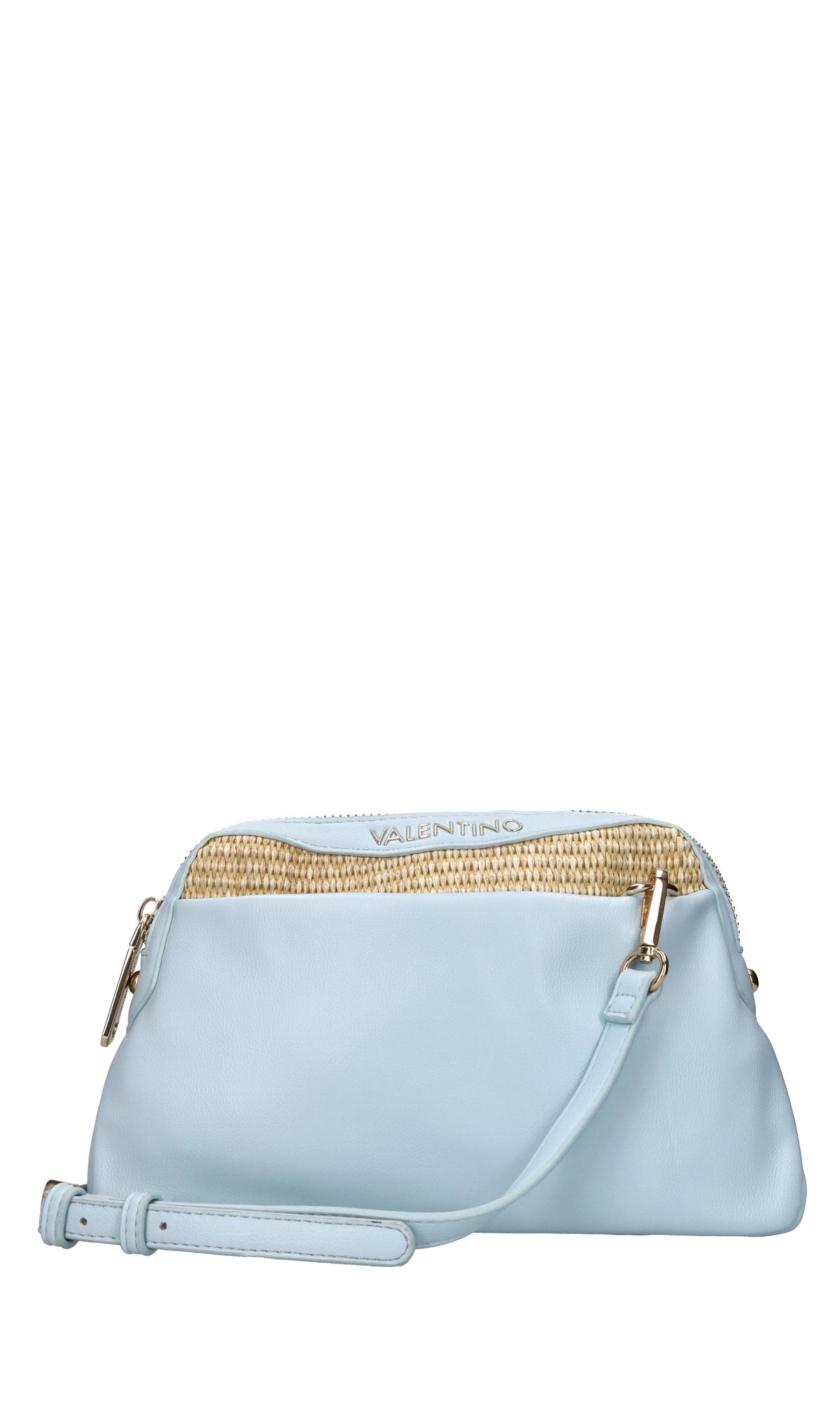 Borsa in ecopelle e rafia 
