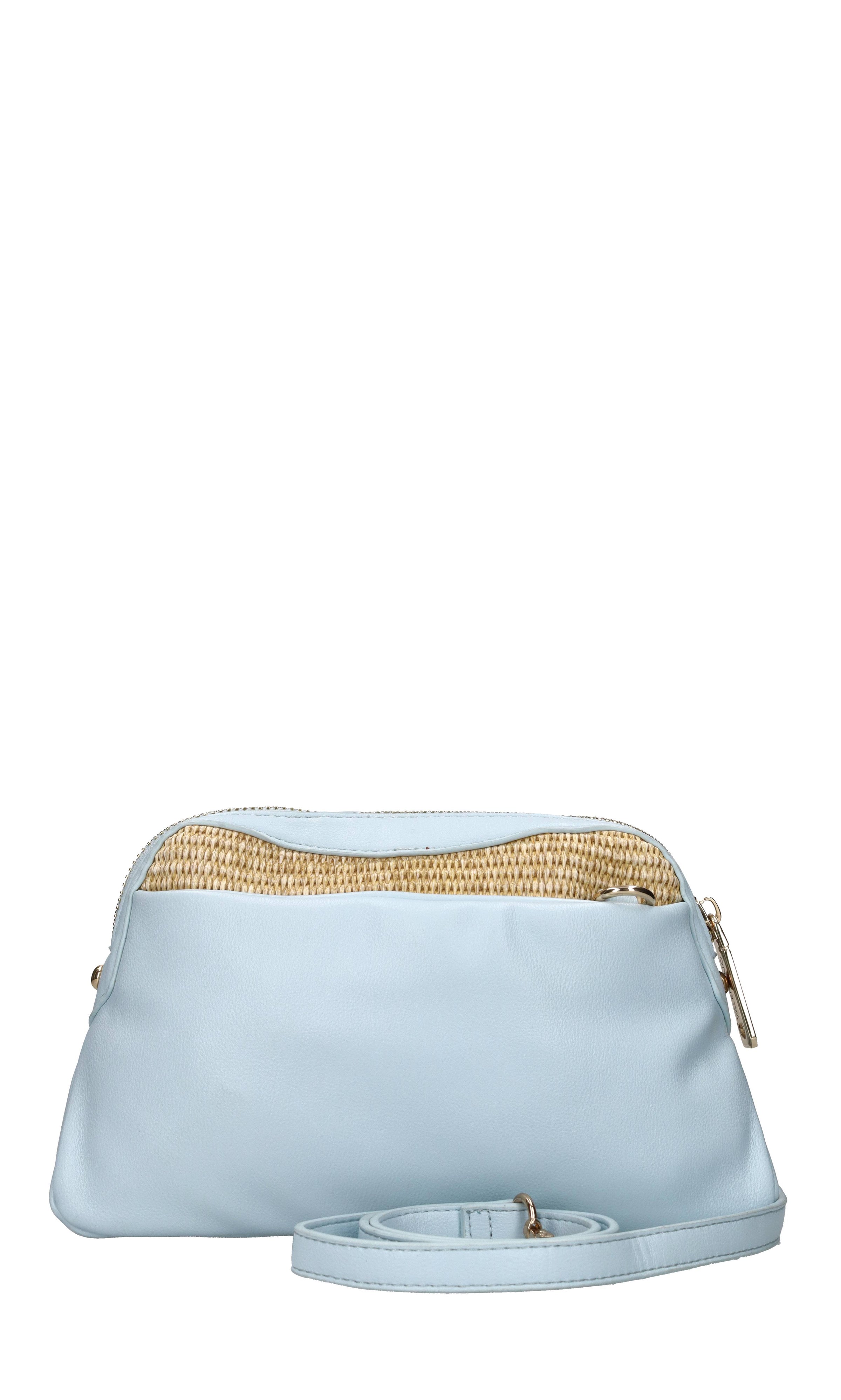 Borsa in ecopelle e rafia 