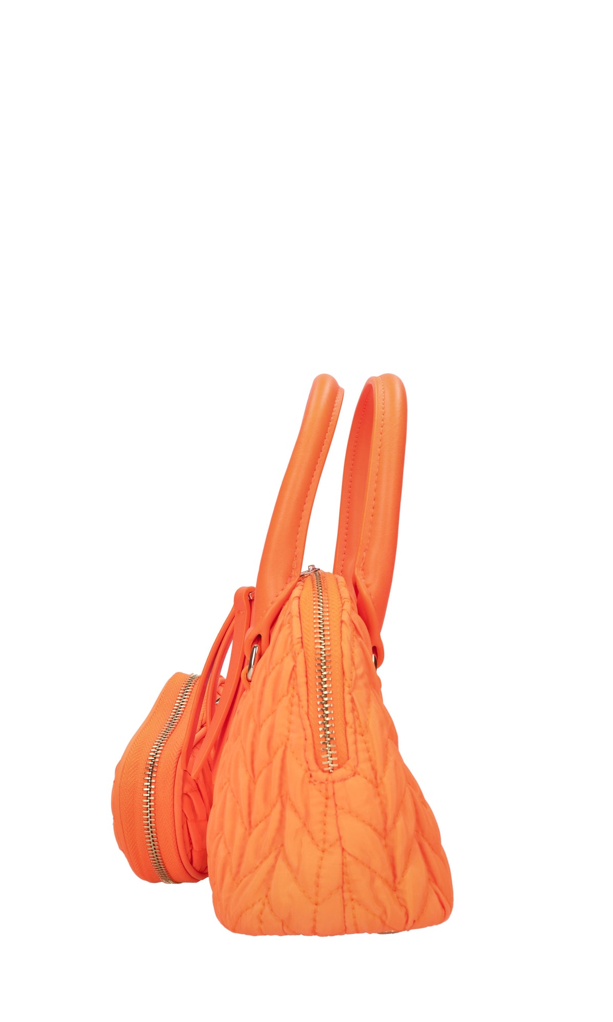 Borsa in tessuto ed ecopelle 