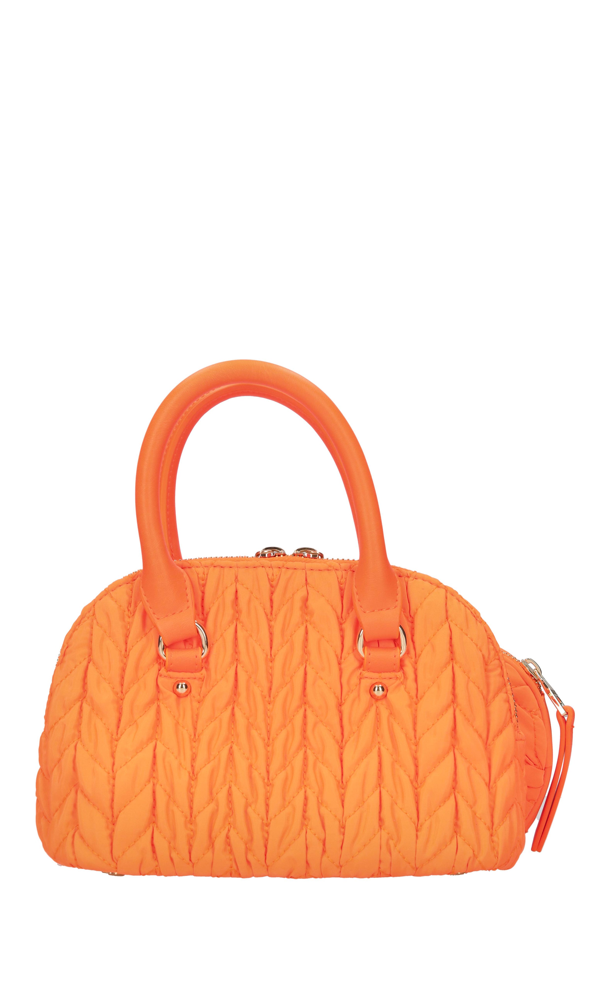 Borsa in tessuto ed ecopelle 