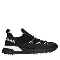 Sneakers in ecopelle e tessuto 