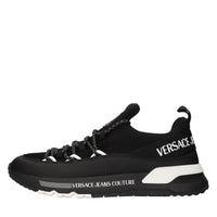 Sneakers in ecopelle e tessuto 