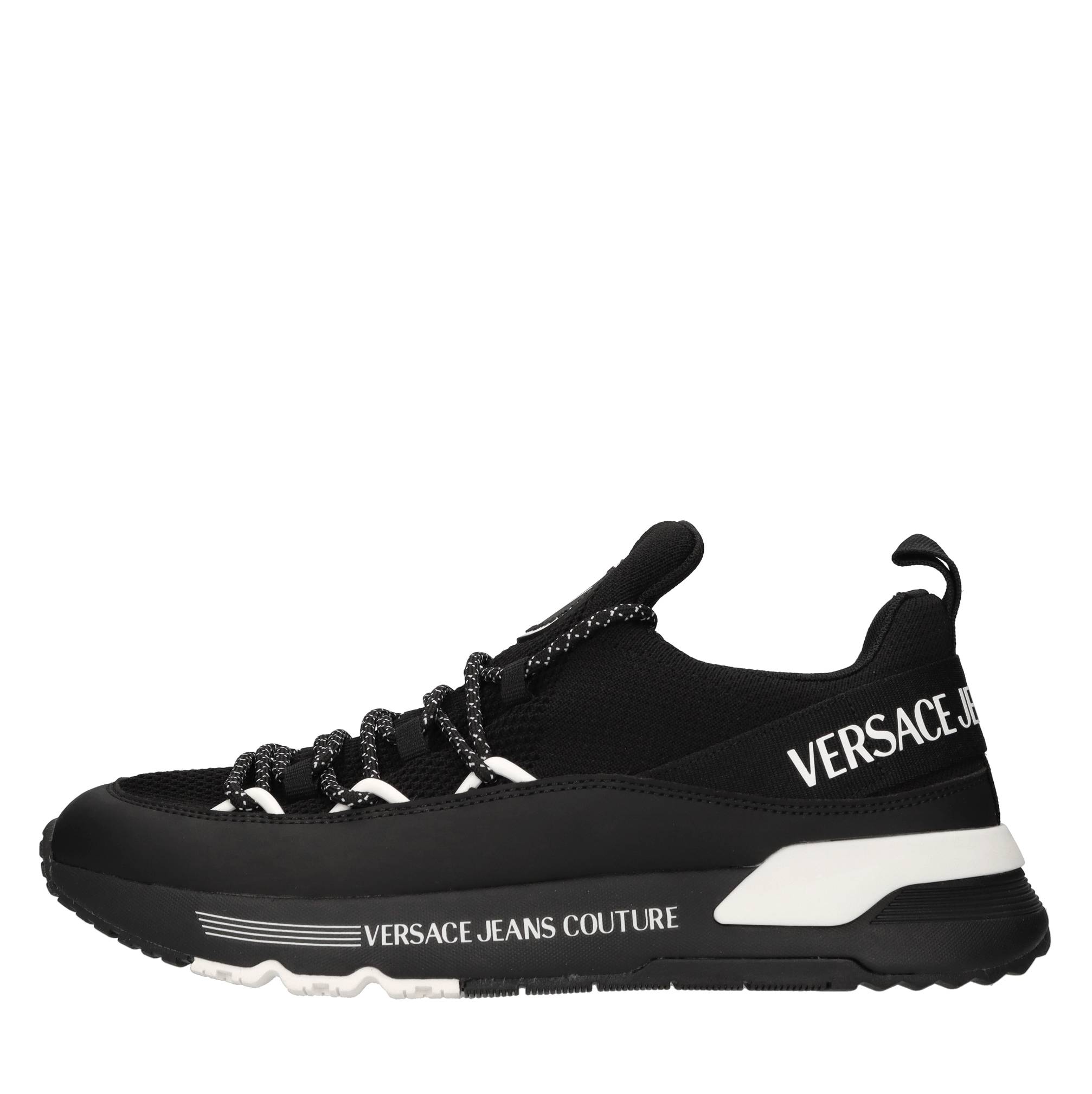 Sneakers in ecopelle e tessuto 
