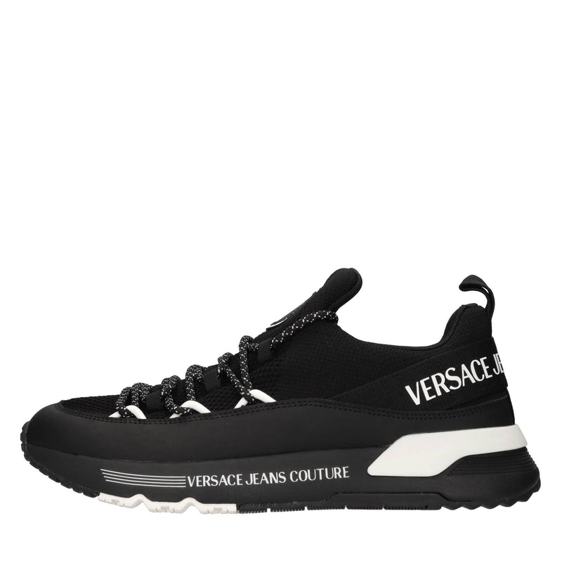Sneakers in ecopelle e tessuto 