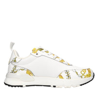 Sneakers in ecopelle e tessuto 