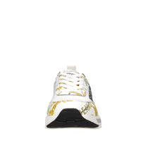 Sneakers in ecopelle e tessuto 