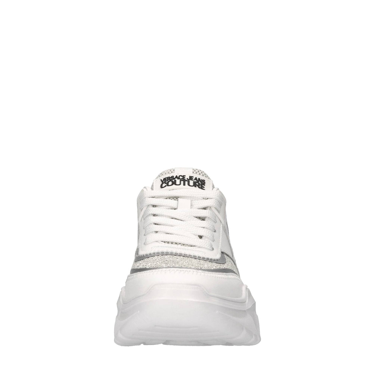 Sneakers in ecopelle e tessuto 